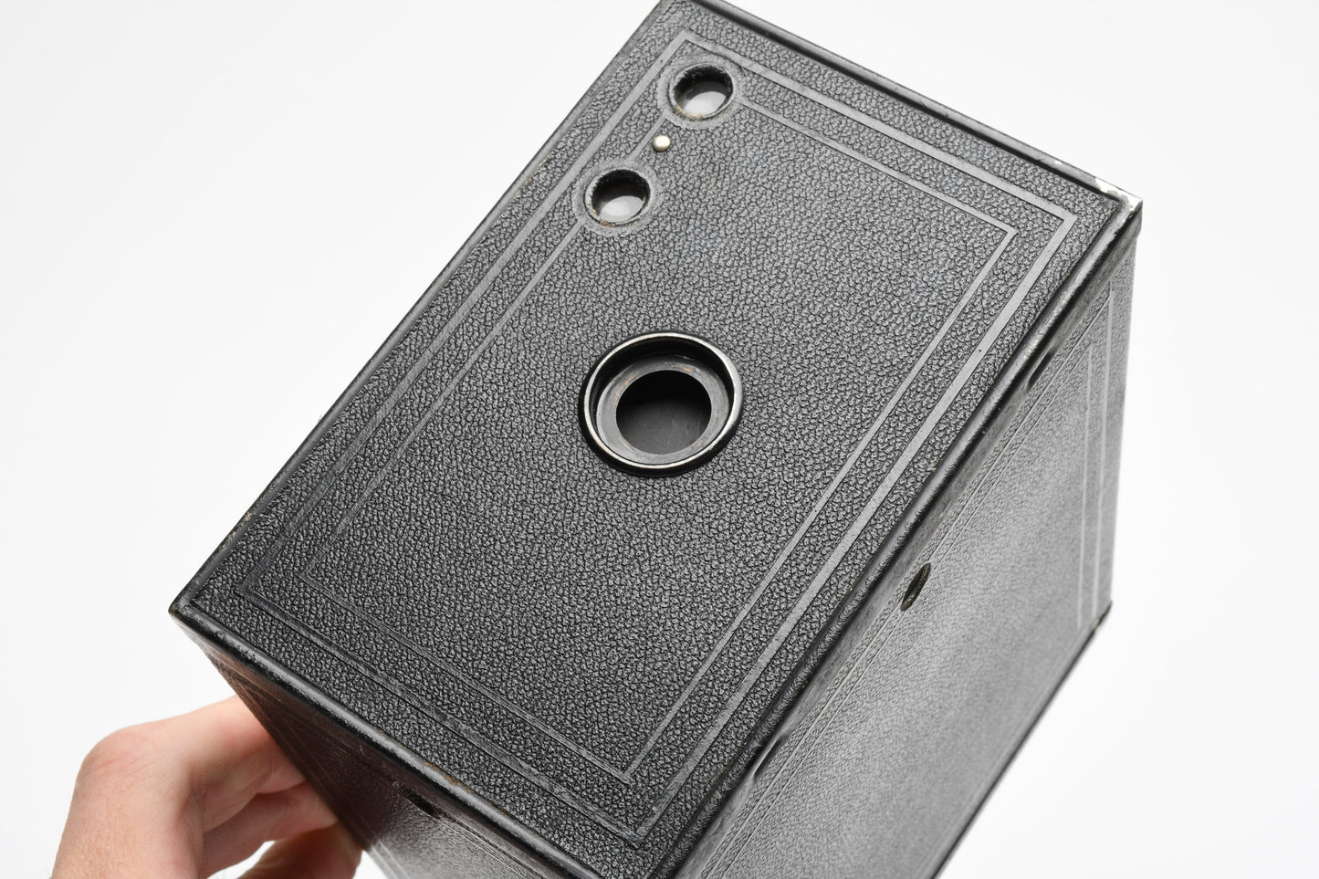 Kodak No. 2A Brownie Model C Box Camera 116 Film (Black)