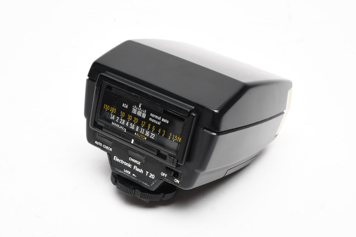 Olympus T20 Electronic Flash w/Case, tested, Clean!