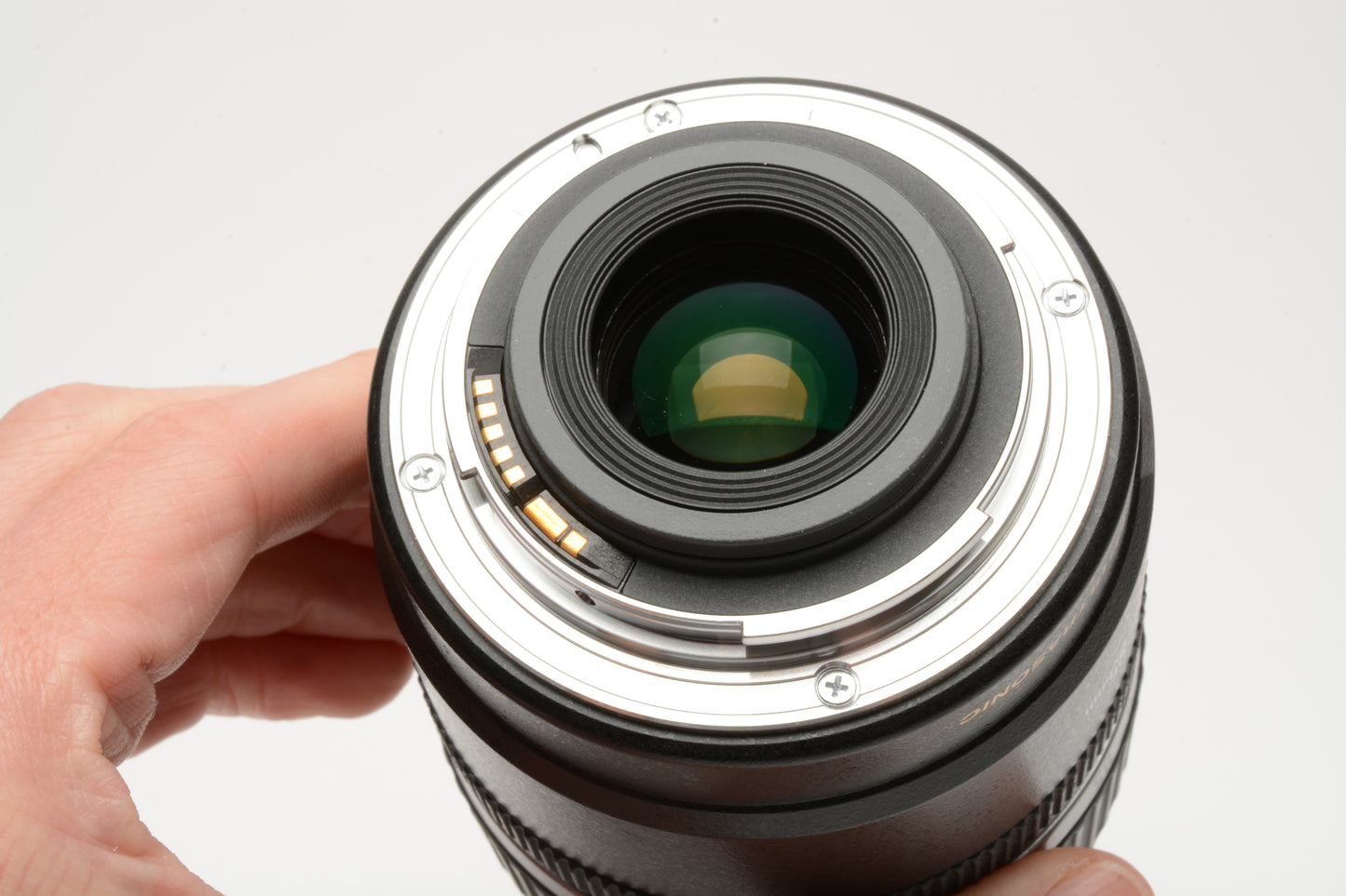 Canon EFS 17-85mm f4-5.6 IS USM zoom lens, caps, *Manual Focus Only!