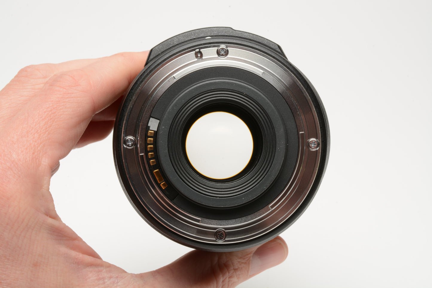 Canon EFS 17-85mm f4-5.6 IS USM zoom lens, caps, *Manual Focus Only!