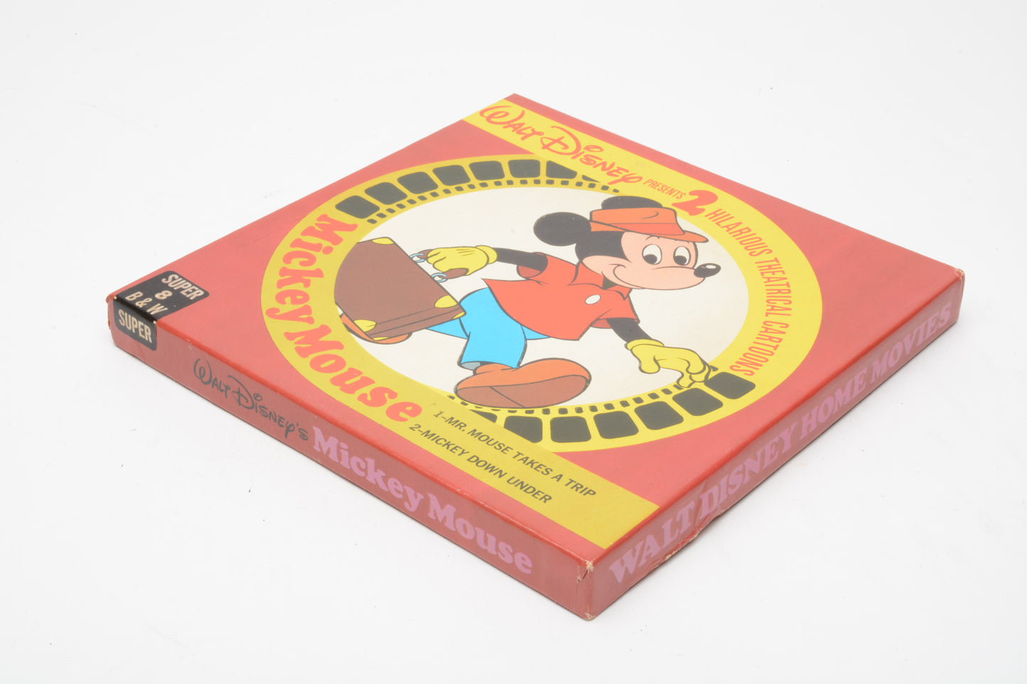 Super 8 Movie film "Walt Disney Mickey Mouse" 2X Cartoons