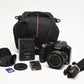 Panasonic DMC-FZ200 12.1MP Digital Point&Shoot w/batt+charger+case+hood+SD