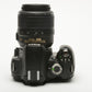 Nikon D60 DSLR body w/18-55mm f3.5-5.6G DX, batt+charger+2GB SD+USB 9592 Acts!