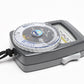 Gossen Luna Pro CDS Incident Light Meter in Case, Tested, Very Clean!