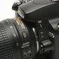 Nikon D60 DSLR body w/18-55mm f3.5-5.6G DX, batt+charger+2GB SD+USB 9592 Acts!