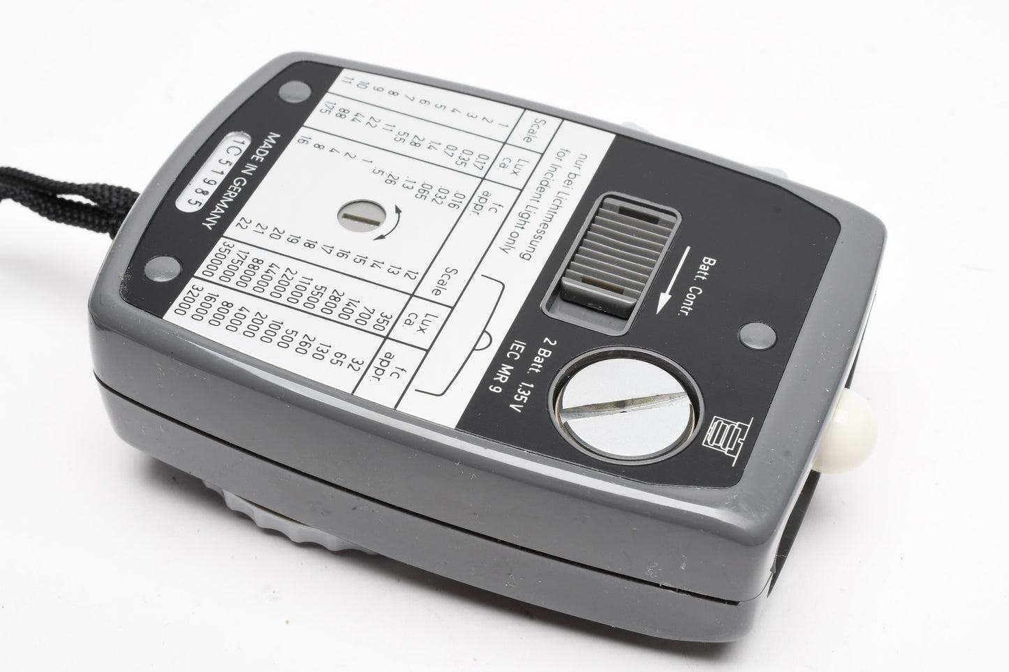 Gossen Luna Pro CDS Incident Light Meter in Case, Tested, Very Clean!