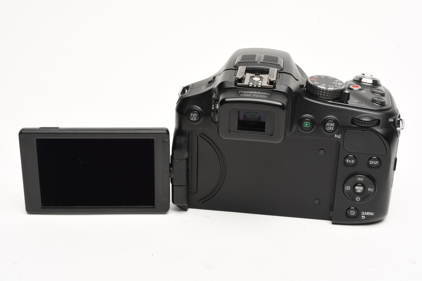 Panasonic DMC-FZ200 12.1MP Digital Point&Shoot w/batt+charger+case+hood+SD