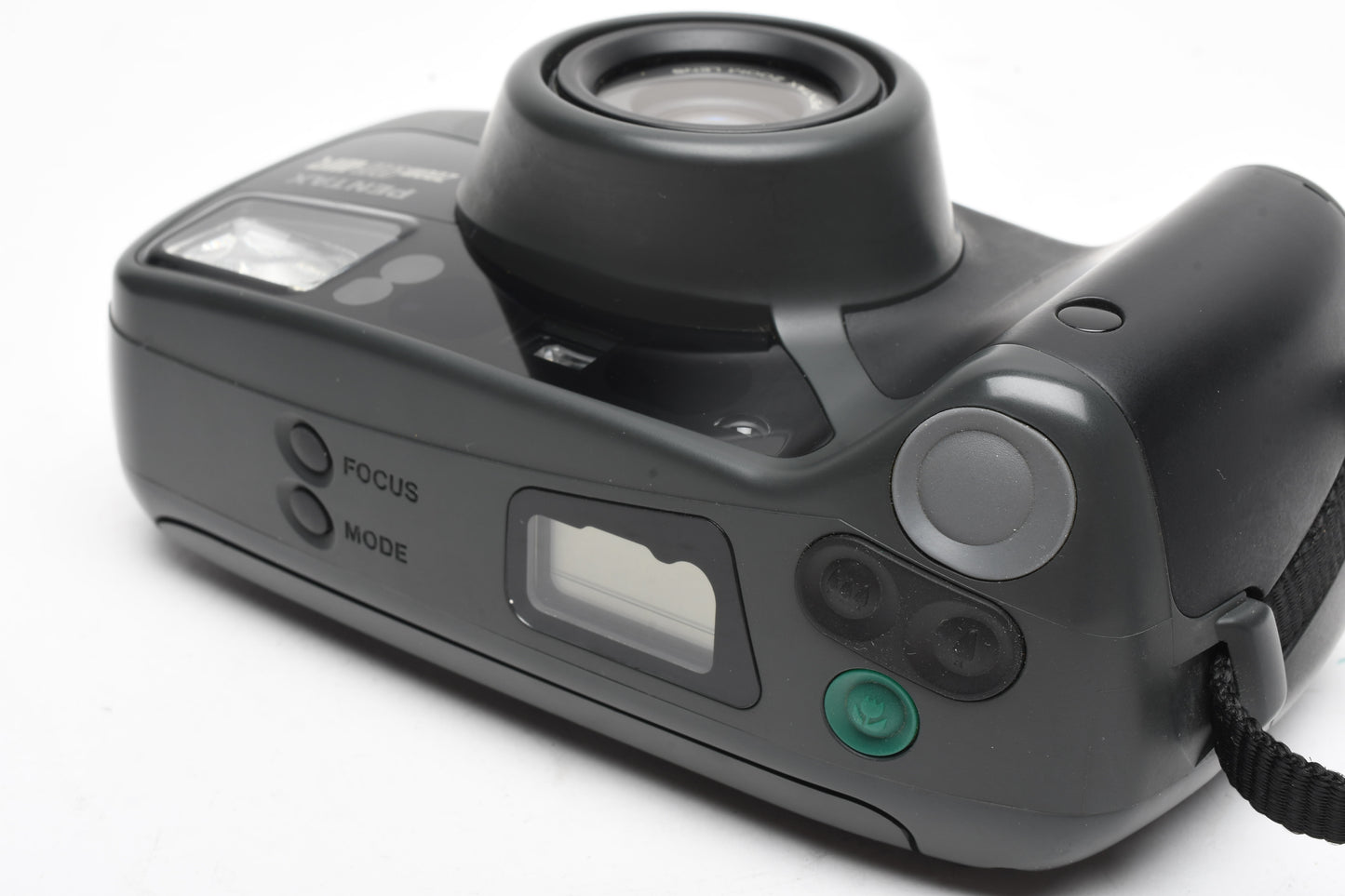 Pentax Zoom 90WR 35mm Point&Shoot camera, strap, remote, tested, clean!
