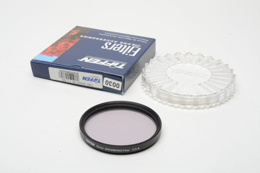 Tiffen 72mm Enhancing Filter in jewel case - Mint- Boxed