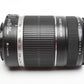 Canon EF-S 55-250mm f4-5.6 IS Zoom lens, w/Caps, Hood, Clean!