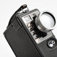 Siemens 8R 8mm Vintage movie camera w/Rodenstock 10mm lens + 2X + case, Nice