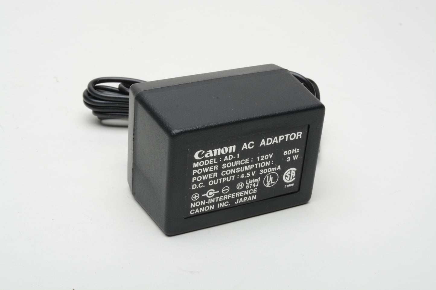 Canon AD-1 120V AC Adapter - NIB