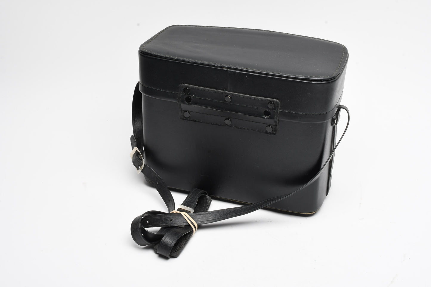 Pentax Vintage Hard Leather Case 10.5" x 5.5" x 8" Nice & Clean