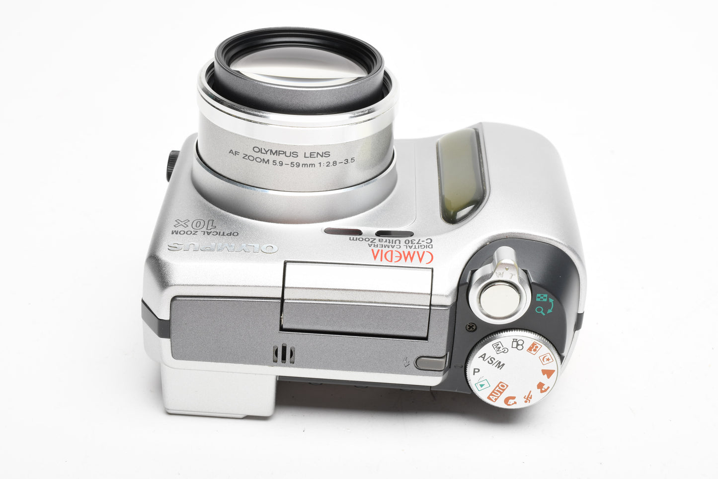 Olympus C-730 Ultra zoom 3.2MP Digital Point&Shoot, Adapter, manual, tested