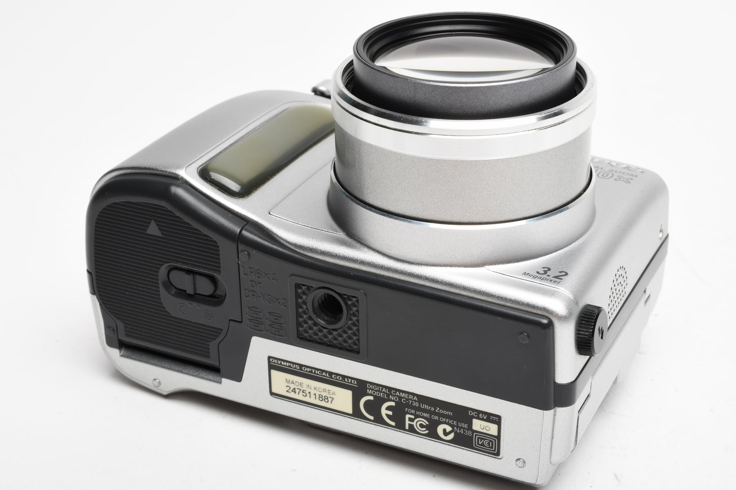 Olympus C-730 Ultra zoom 3.2MP Digital Point&Shoot, Adapter, manual, tested