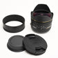 Sigma 15mm f2.8 EX DG Fisheye for Canon EF, Hood+Caps