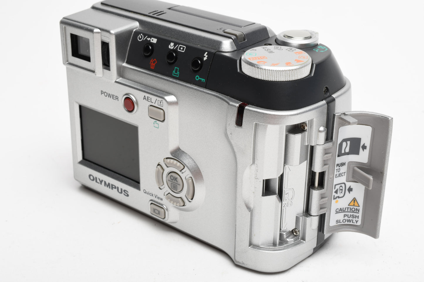 Olympus C-730 Ultra zoom 3.2MP Digital Point&Shoot, Adapter, manual, tested