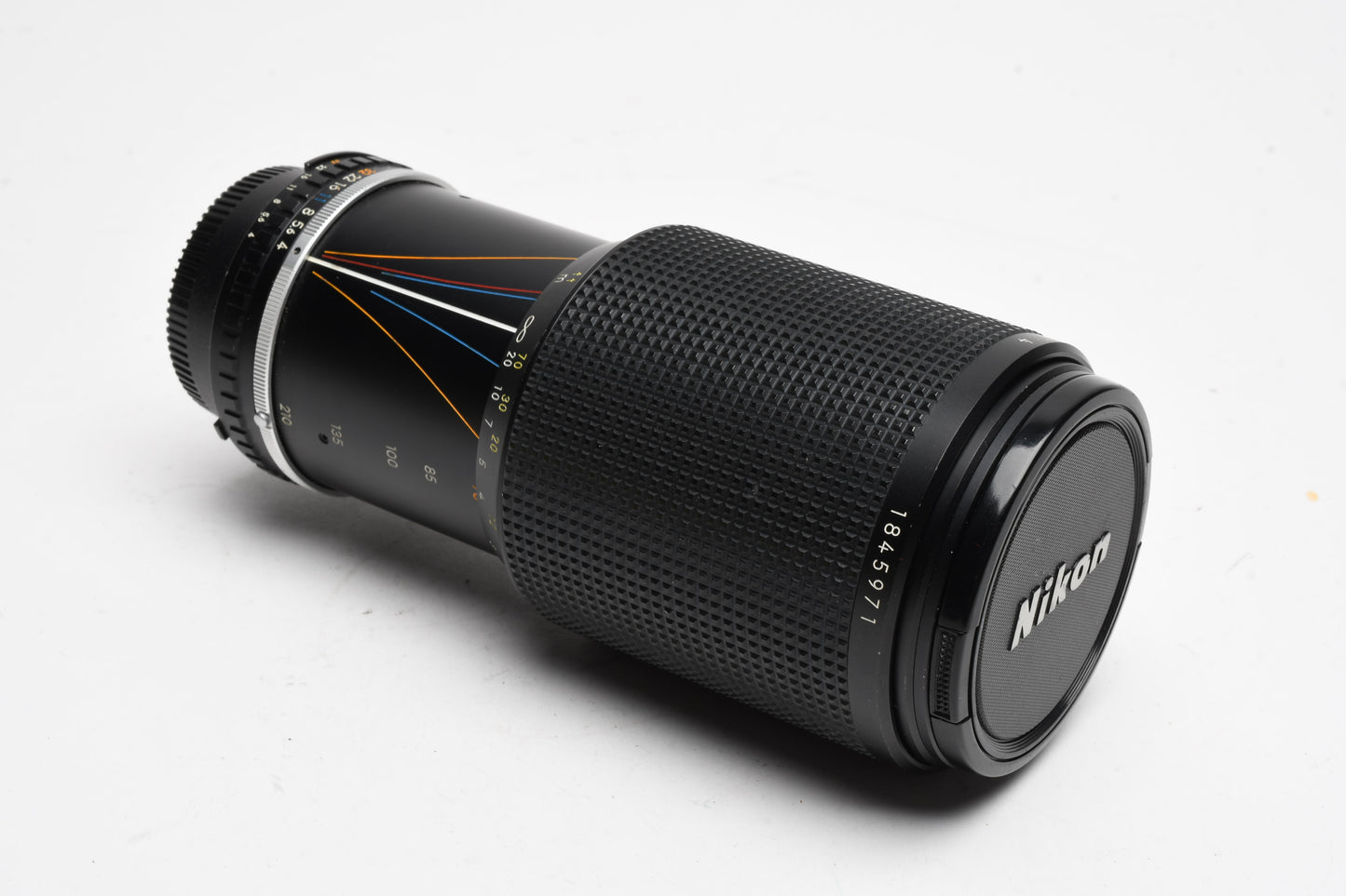 Nikon MF 70-210mm Series E f4 lens, caps, UV, Haze, still good