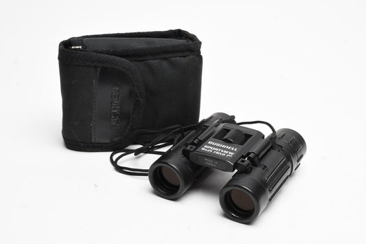 Bushnell Sportview 8x21 7° Compact binoculars in case, Clean