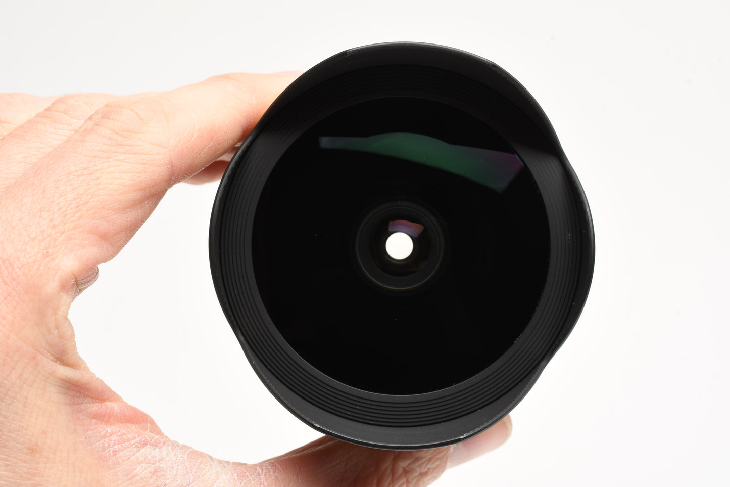 Sigma 15mm f2.8 EX DG Fisheye for Canon EF, Hood+Caps