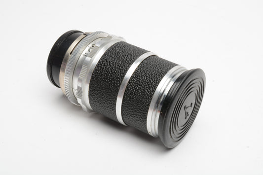 Voigtlander Super-Dynarex 135mm f4 DKL Mount, caps, Mint-