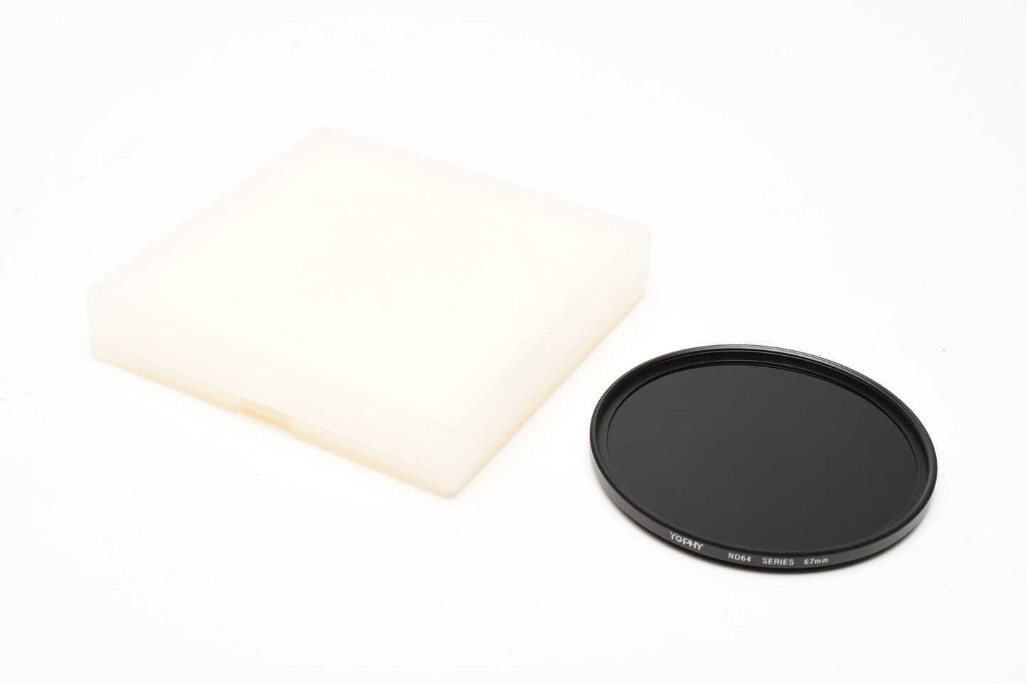 Yophy ND64 Series 67mm Slim Neutral Density Filter in Jewel Case - Mint