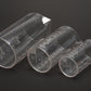 Set of 3 Rubber Queen Plastic Beaker set 8, 16, 32oz