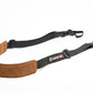 Tamrac N45 Tan leather foam padded quality camera strap, Good!