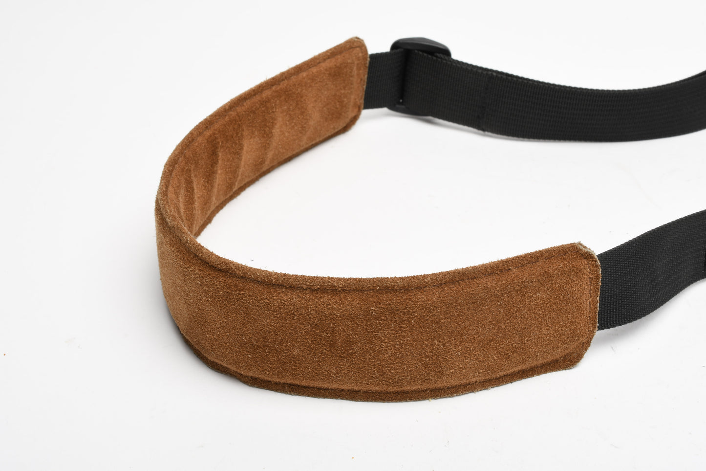 Tamrac N45 Tan leather foam padded quality camera strap, Good!