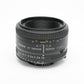 Nikon AF Nikkor 50mm f1.8D prime lens, very clean, nice prime lens w/caps +UV