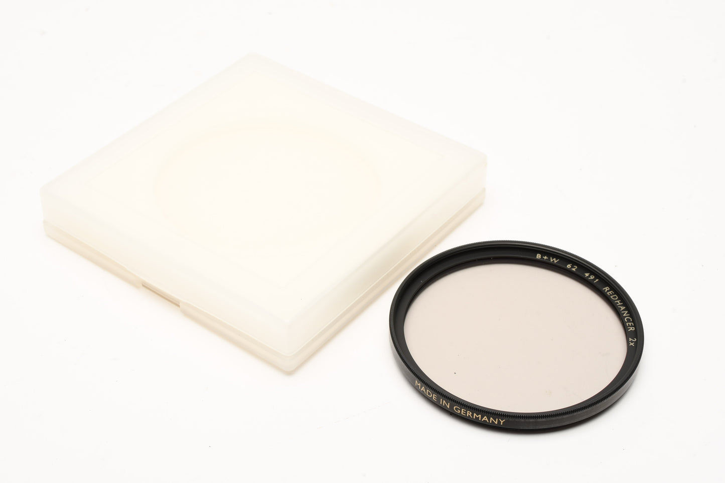 B+W 62 491 Redhancer 2x F-Pro 62mm Filter in Jewel Case - Mint-
