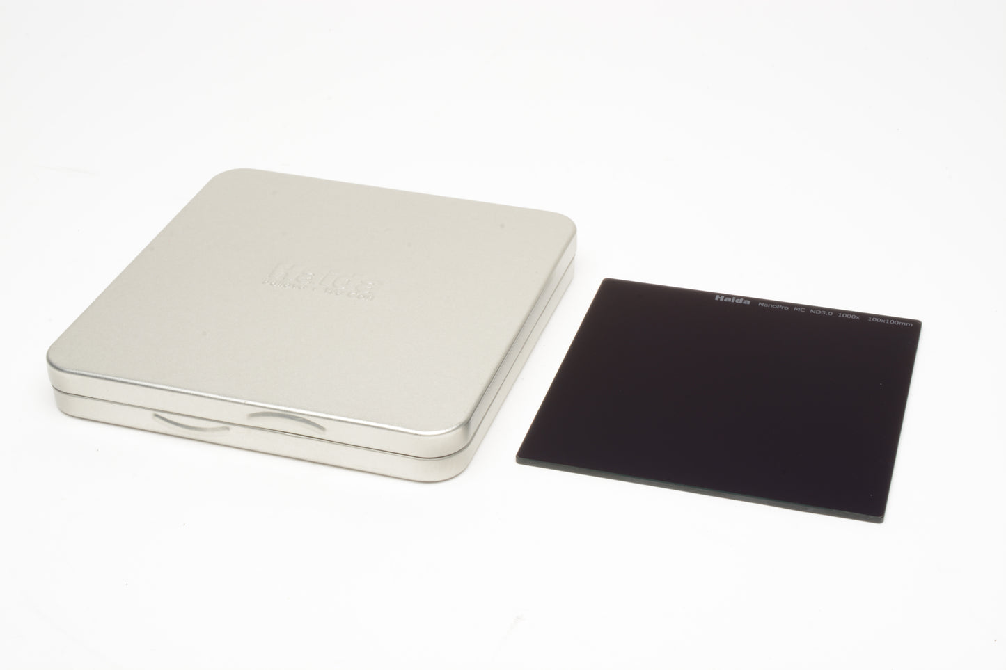 Haida 100x100mm NanoPro MC ND3.0 1000x Neutral Density filter in case, Mint-