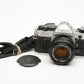 Canon AE-1 Program 35mm SLR Camera w/50mm f1.8, New Seals, Accurate, Great!