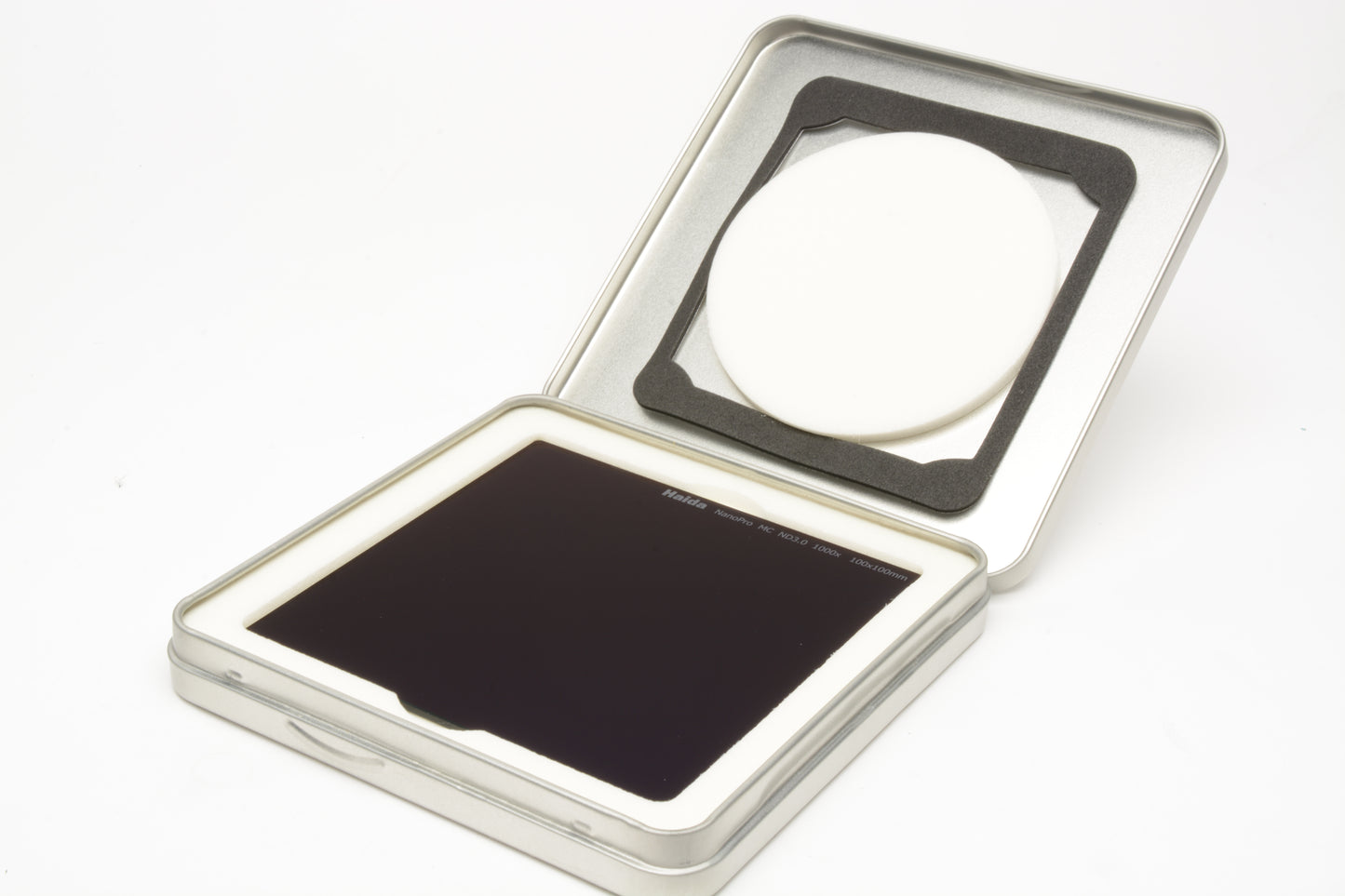 Haida 100x100mm NanoPro MC ND3.0 1000x Neutral Density filter in case, Mint-