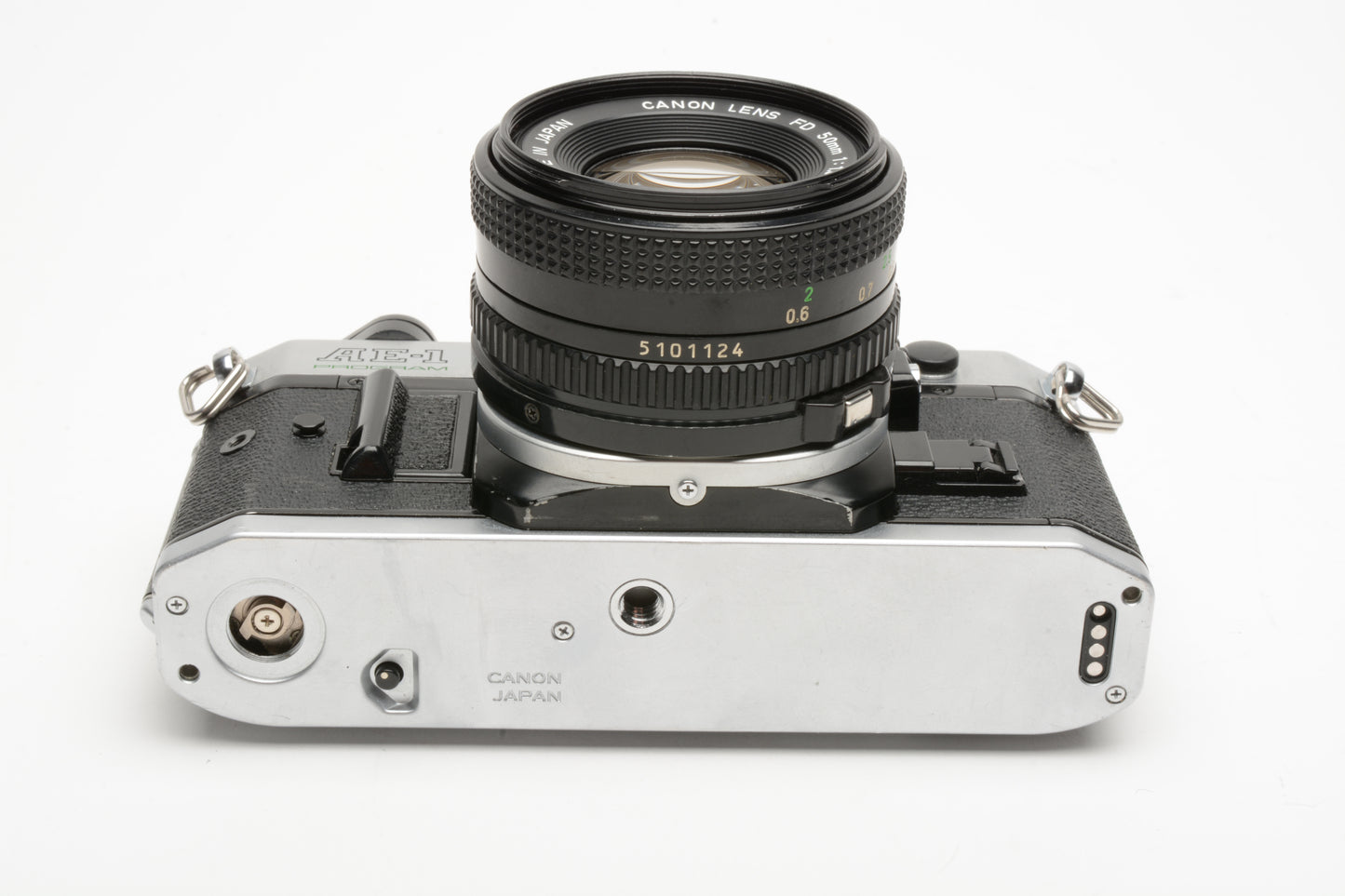 Canon AE-1 Program 35mm SLR Camera w/50mm f1.8, New Seals, Accurate, Great!