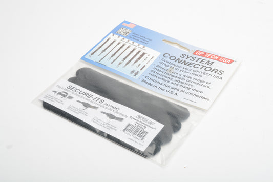 OP/TECH USA Secure-Its (4-Pack, Black) - New