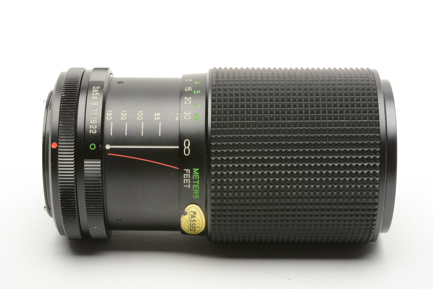 Vivitar 70-150mm f3.8 Telephoto Zoom lens for Canon FD mount, caps