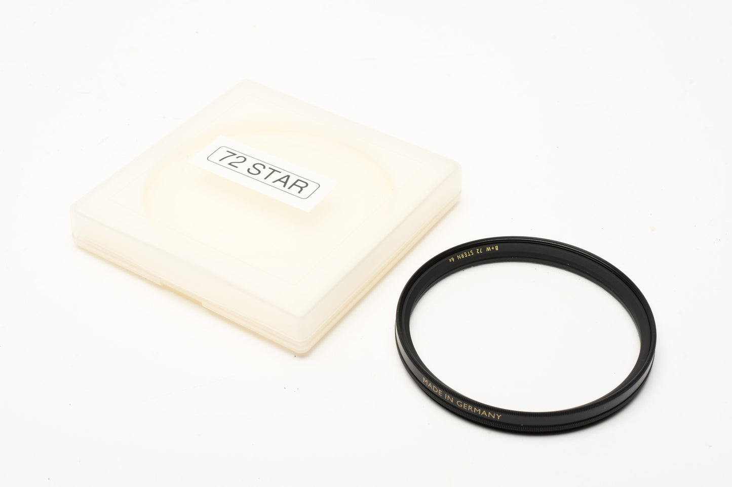 B+W 72mm Stern 6x F-Pro Cross Screen "Starburst" filter in jewel case, nice!