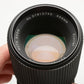 Vivitar 70-150mm f3.8 Telephoto Zoom lens for Canon FD mount, caps