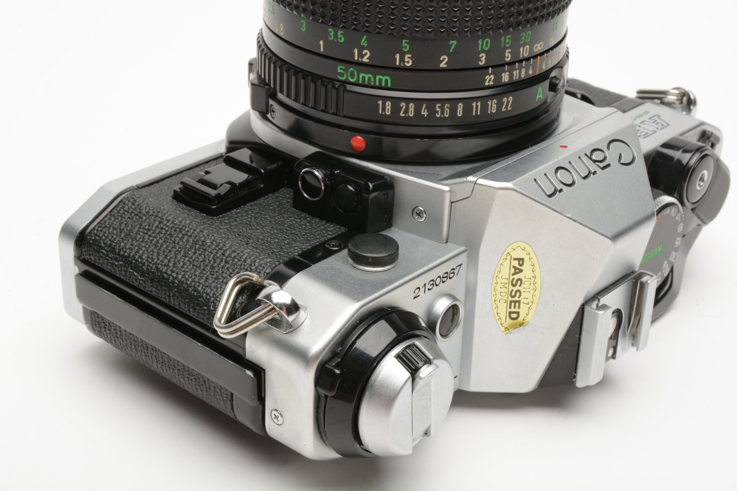 Canon AE-1 Program 35mm SLR Camera w/50mm f1.8, New Seals, Accurate, Great!