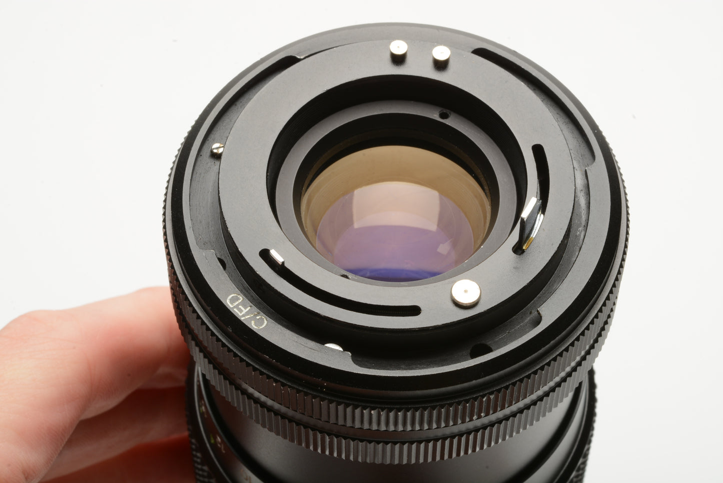 Vivitar 70-150mm f3.8 Telephoto Zoom lens for Canon FD mount, caps