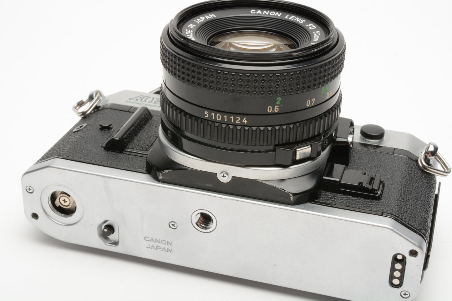 Canon AE-1 Program 35mm SLR Camera w/50mm f1.8, New Seals, Accurate, Great!