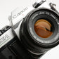 Canon AE-1 Program 35mm SLR Camera w/50mm f1.8, New Seals, Accurate, Great!