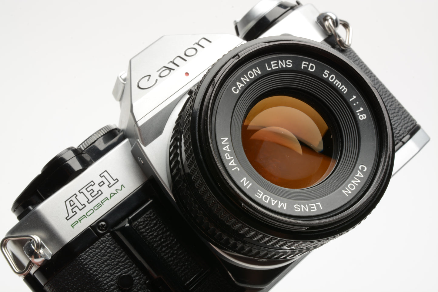 Canon AE-1 Program 35mm SLR Camera w/50mm f1.8, New Seals, Accurate, Great!