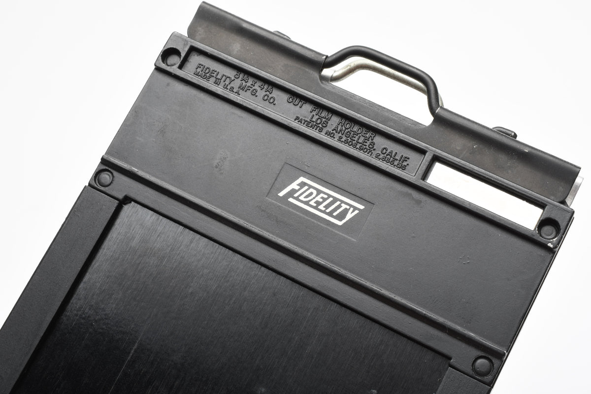 Fidelity 3 1/4 x 4 1/4 Cut film sheet film holders NIB, NEVER USED