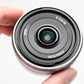 Sony 16mm f2.8 SEL16F28 wide angle E-mount lens, Caps, Nice