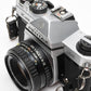 Pentax K1000 SE 35mm SLR w/50mm f2 lens, New seals, strap, case, Great!