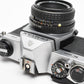 Pentax K1000 SE 35mm SLR w/50mm f2 lens, New seals, strap, case, Great!