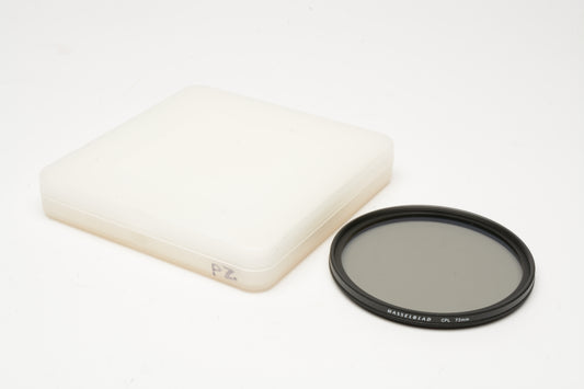 Hasselblad Circular Polarizing (CPL) Filter (72mm) Mint-