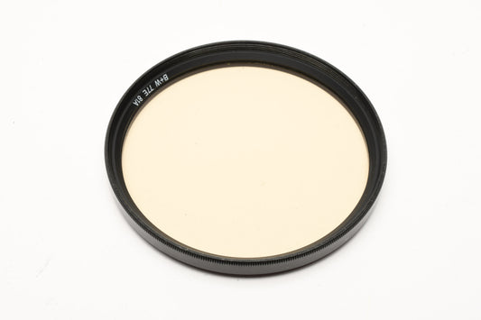 B+W 77E 77mm 81A warming filter in jewel case, nice glass!